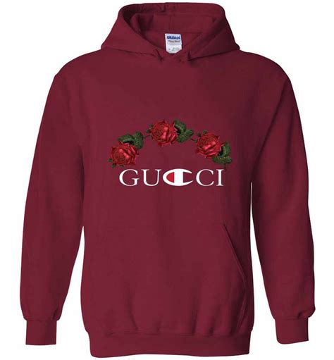 gucci champion hoodie dhgate